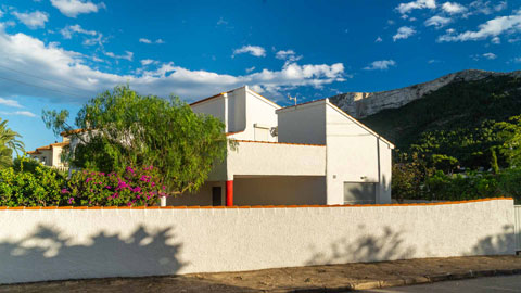 House under Montgo Mountain