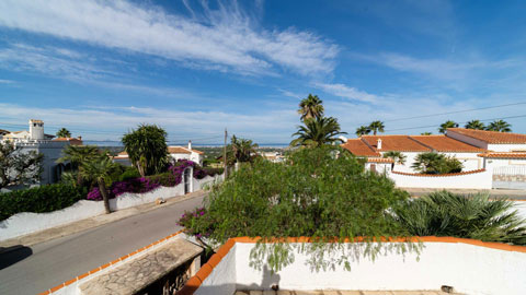 Terrace with sea view